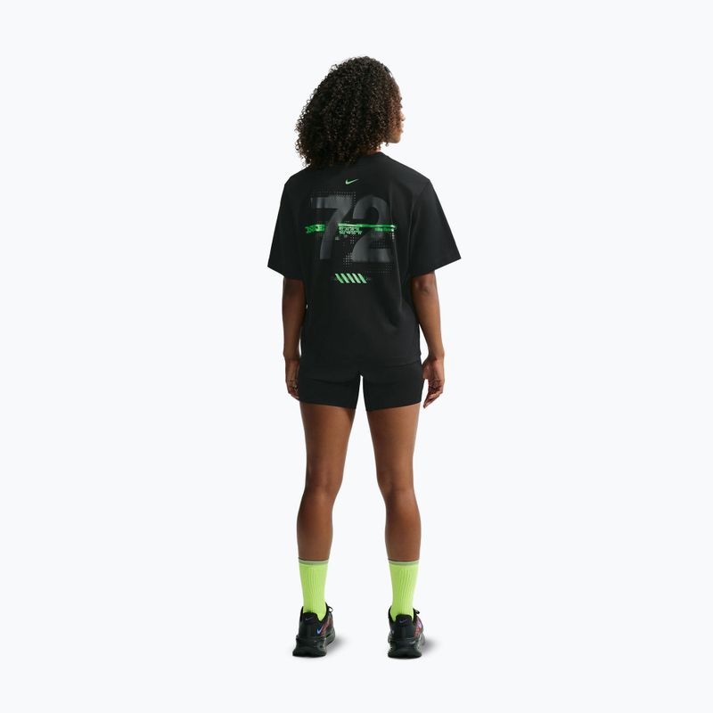 Dámské běžecké tričko Nike Swift Dri-Fit black/no color/illusion green 3