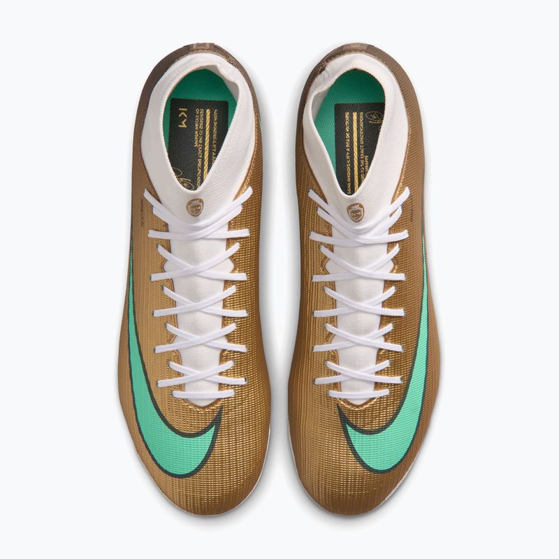 Pánské kopačky Nike Mercurial Superfly 11 Academy "Kylian Mbappé" metallic gold/green glow 4