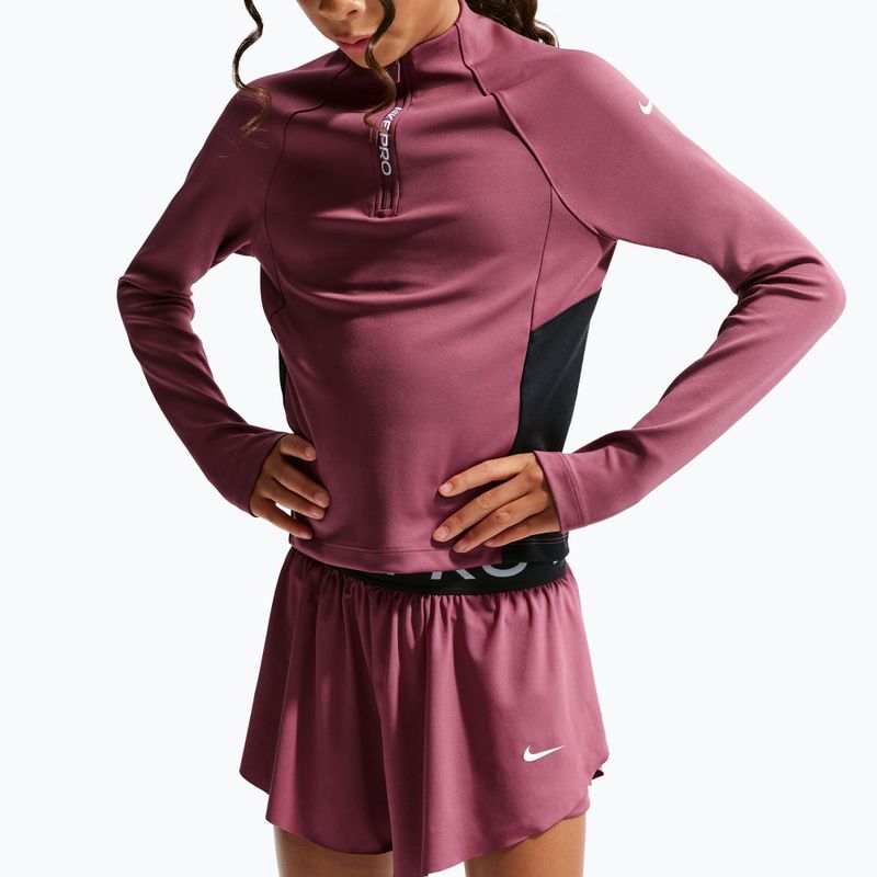 Dětské šortky Nike Pro pink smoke/black/white 4