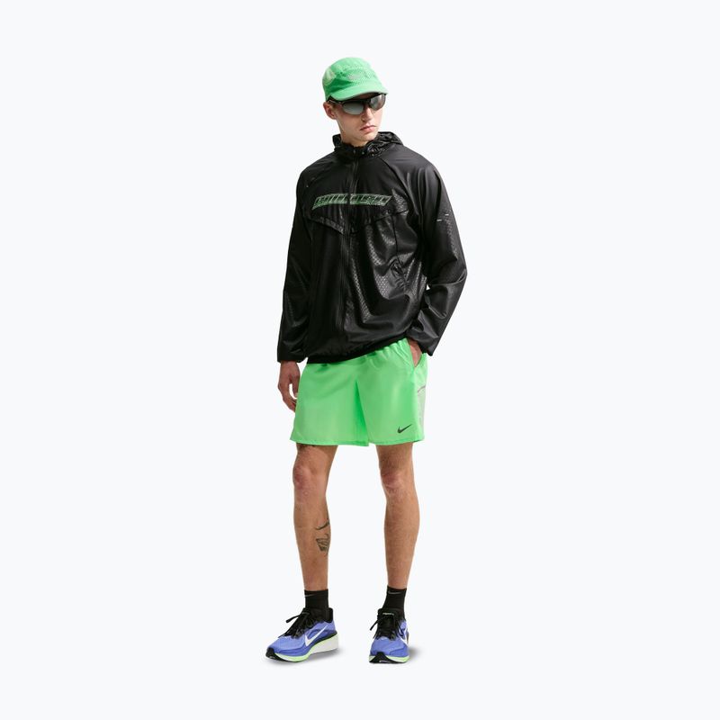 Pánské běžecké šortky Nike Miler illusion green 2