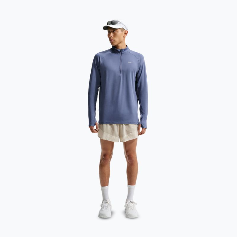 Pánská běžecká mikina Nike Stride 1/4 Zip Dri-Fit diffused blue 2