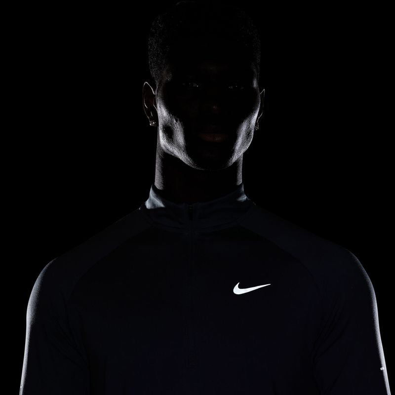 Pánská běžecká mikina Nike Stride 1/4 Zip Dri-Fit diffused blue 7