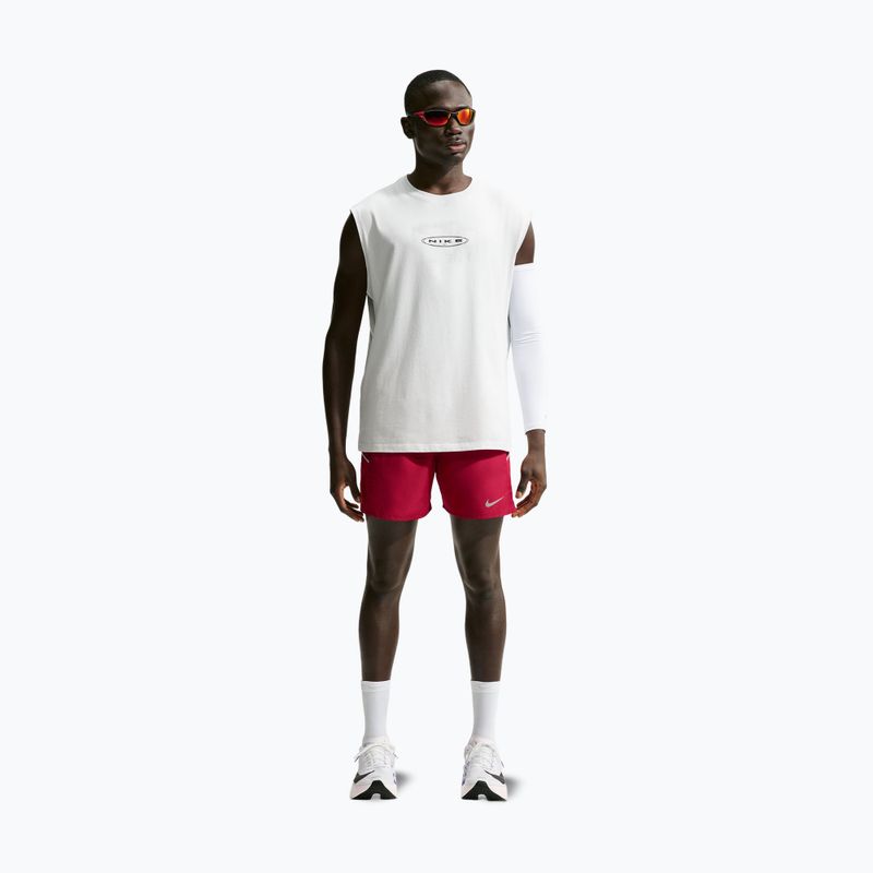 Pánské běžecké šortky Nike Miler tough red/sport red 2