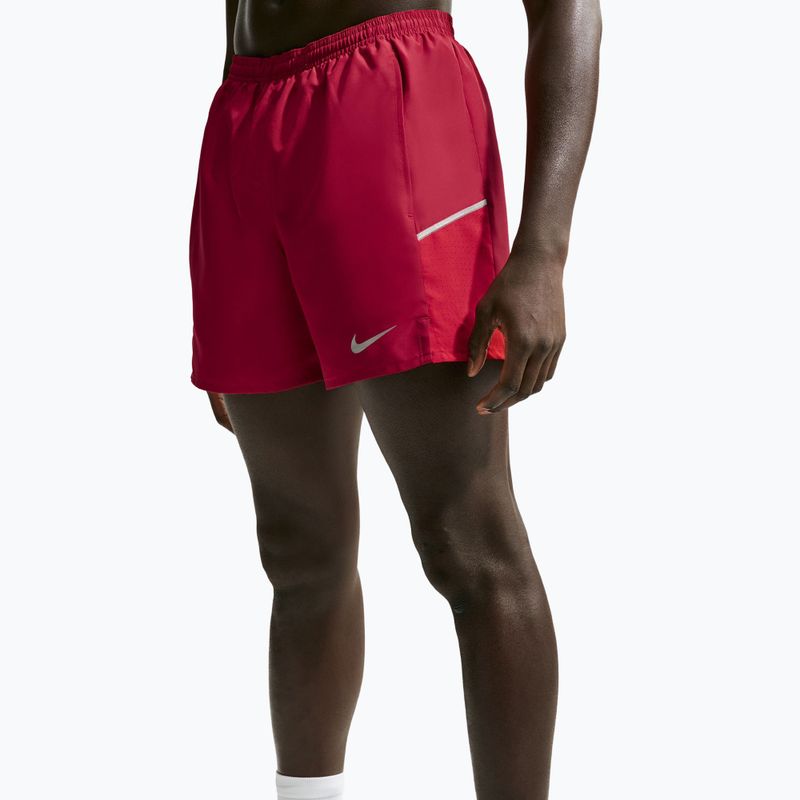 Pánské běžecké šortky Nike Miler tough red/sport red 5