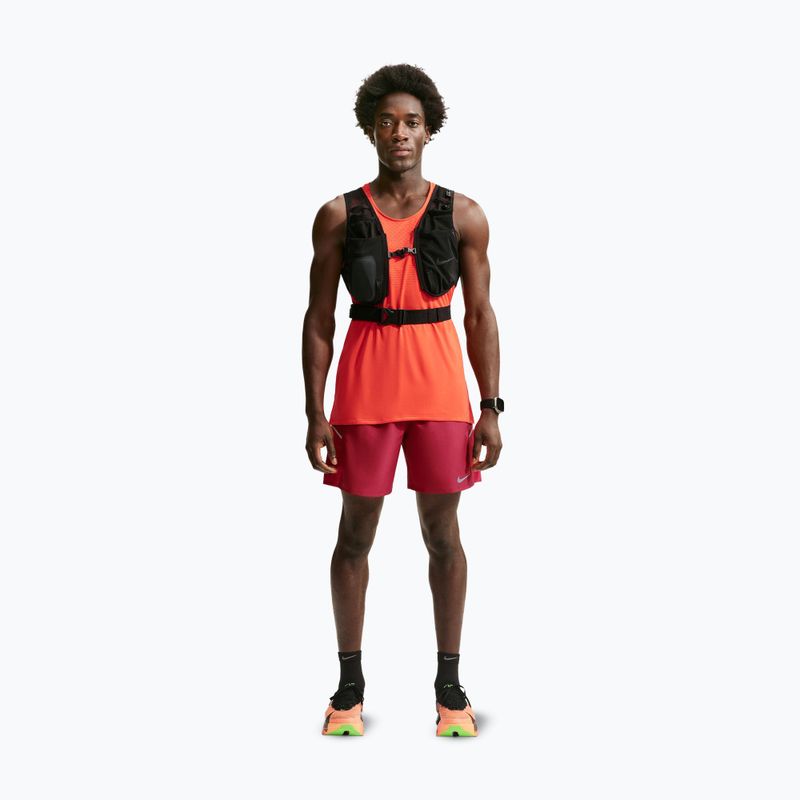 Pánské běžecké šortky Nike Miler tough red/sport red 2