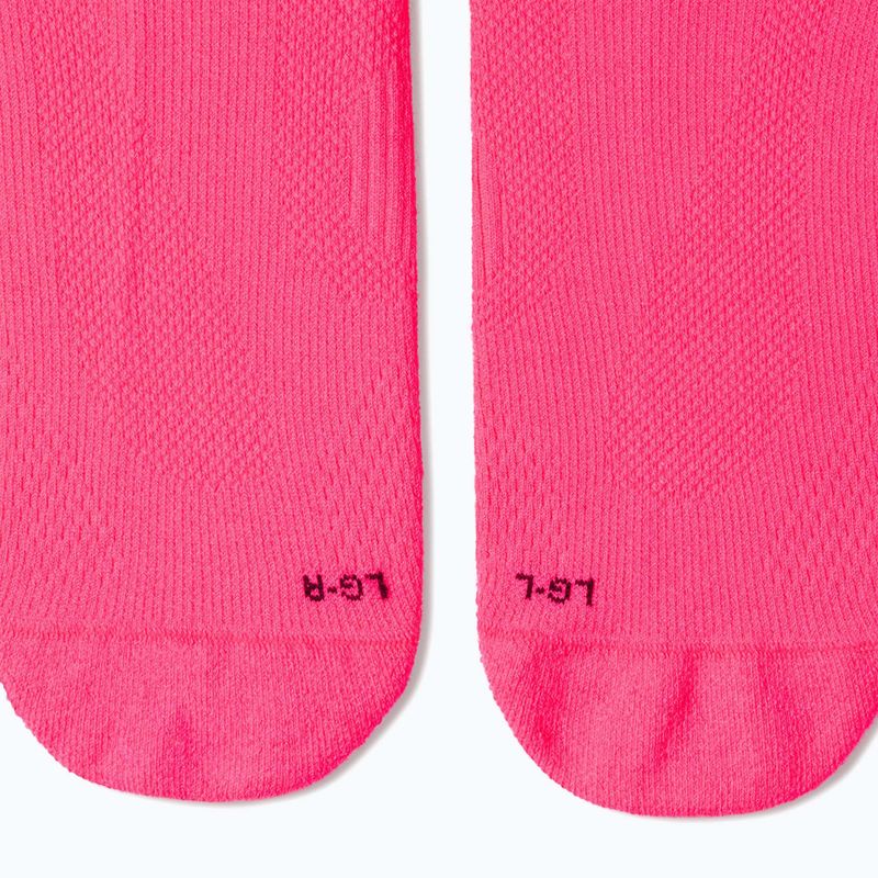 Ponožky Nike Run Lightweight Micro Crew Hyper Pink/Black 3
