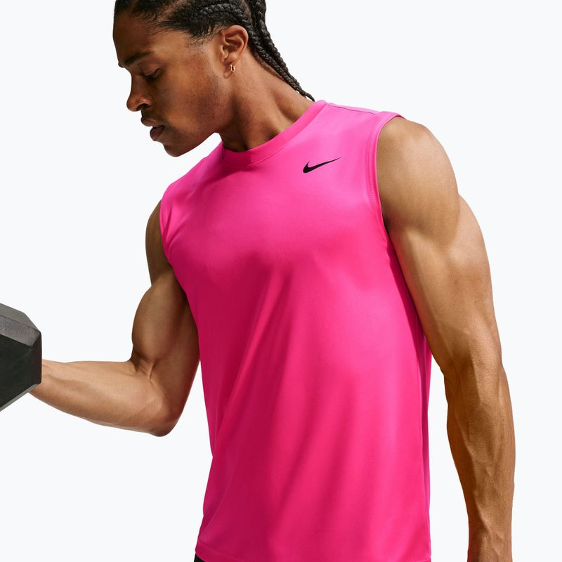 Pánské tréninkové tričko Nike Dri-FIT Sleeveless Training Top hyper pink/black 5