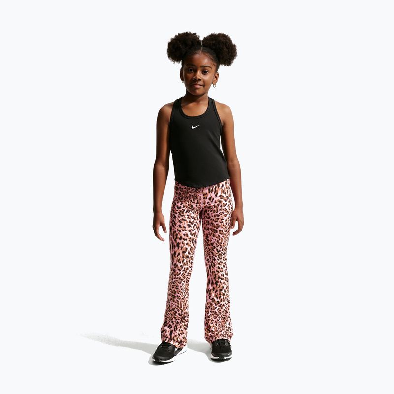 Dětské kalhoty Nike One pink rise/white 2