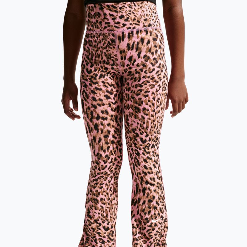 Dětské kalhoty Nike One pink rise/white 4