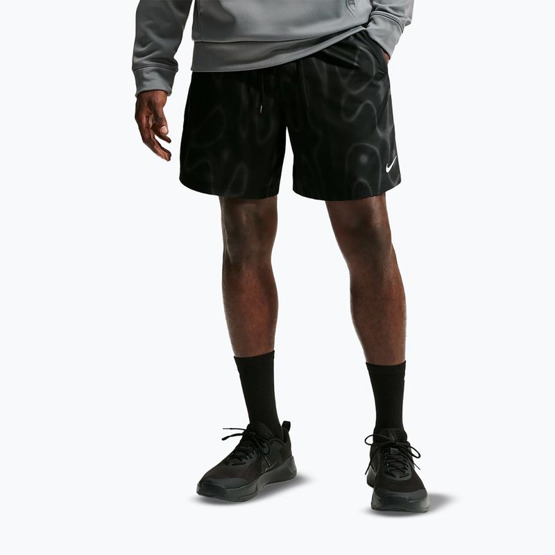 Pánské šortky Nike Form Dri-Fit 7" black/white