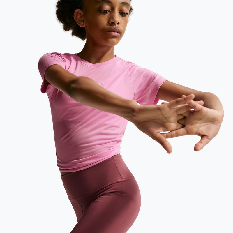 Dětské šortky Nike One pink smoke/white 4