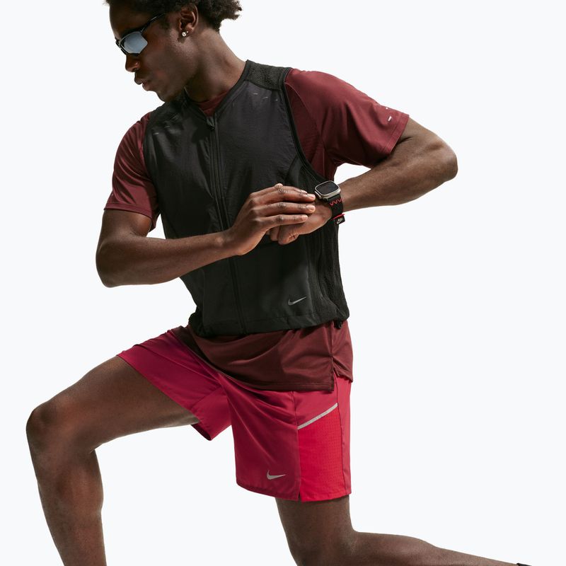 Pánské běžecké šortky Nike Miler tough red/sport red 4