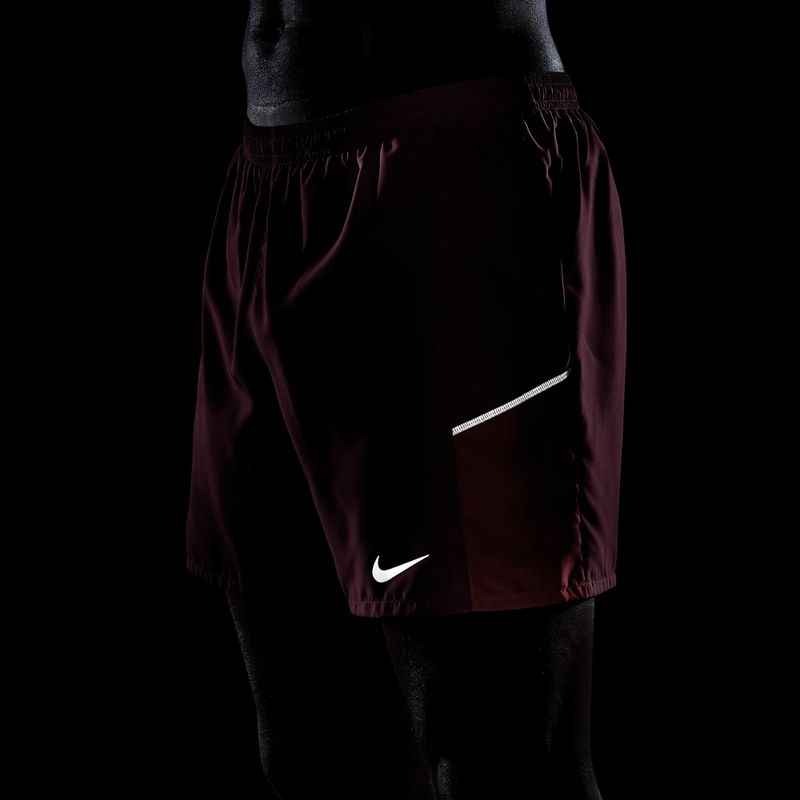 Pánské běžecké šortky Nike Miler tough red 5