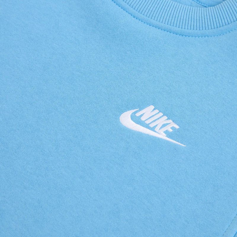 Dětská mikina Nike Sportswear Club Fleece football blue/white 3