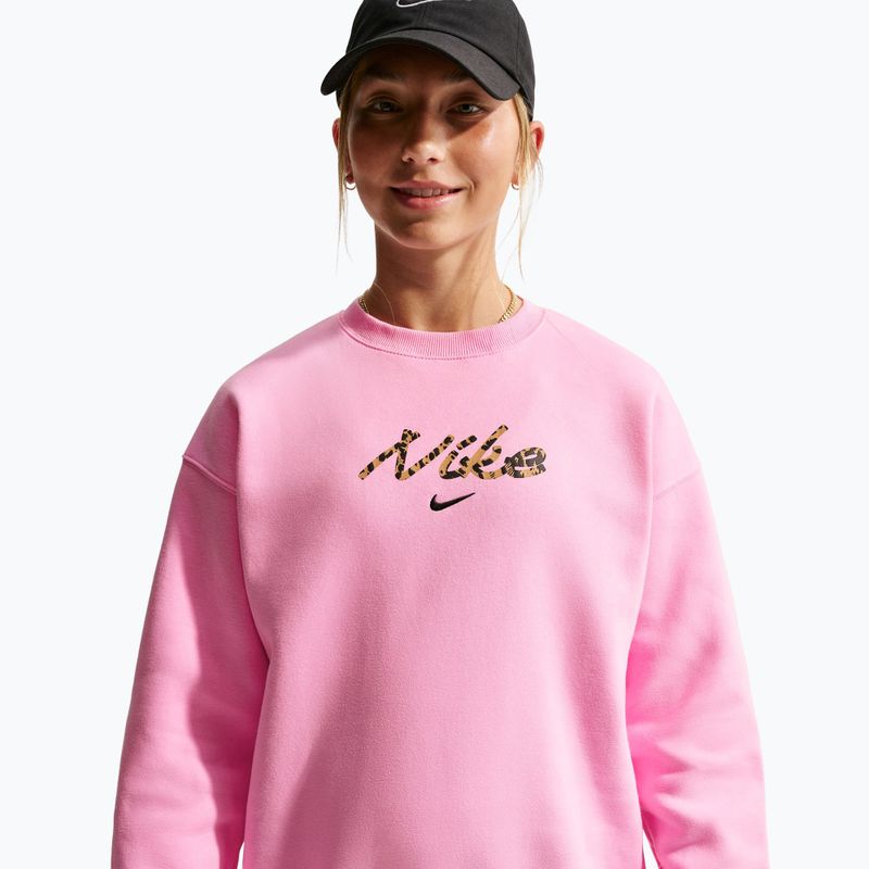 Dětská mikina Nike Sportswear Studio pink rise 4