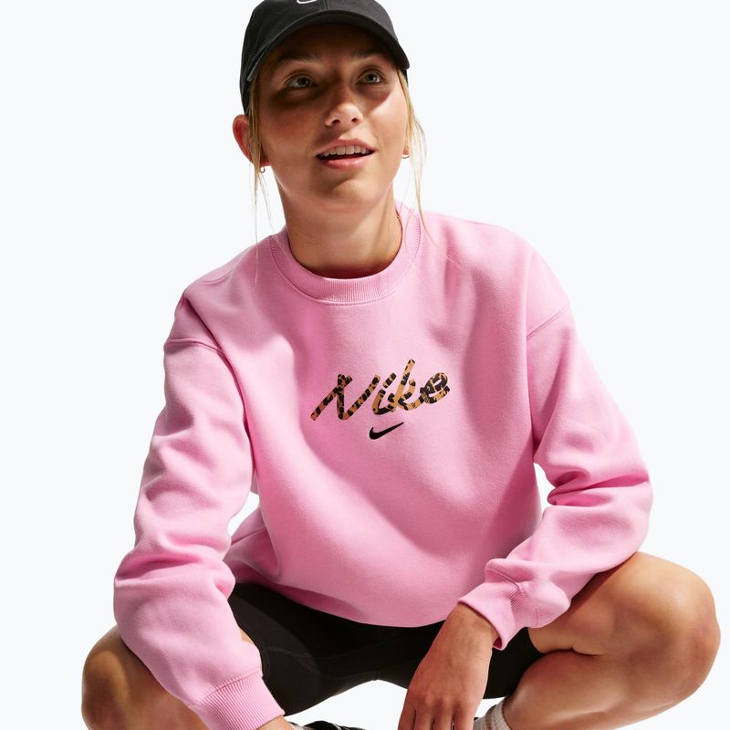 Dětská mikina Nike Sportswear Studio pink rise 6