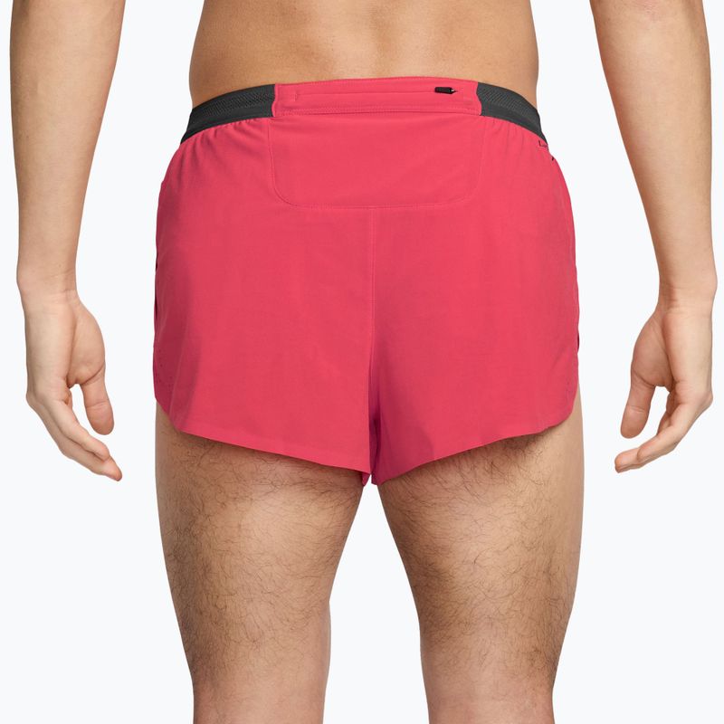 Pánské běžecké šortky Nike AeroSwift fusion red/black 2