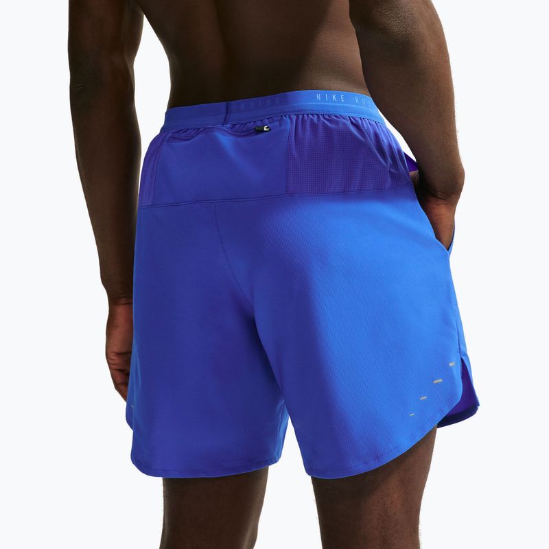 Pánské běžecké šortky Nike Stride Dri-Fit Brief-Lined 7" hyper royal 5