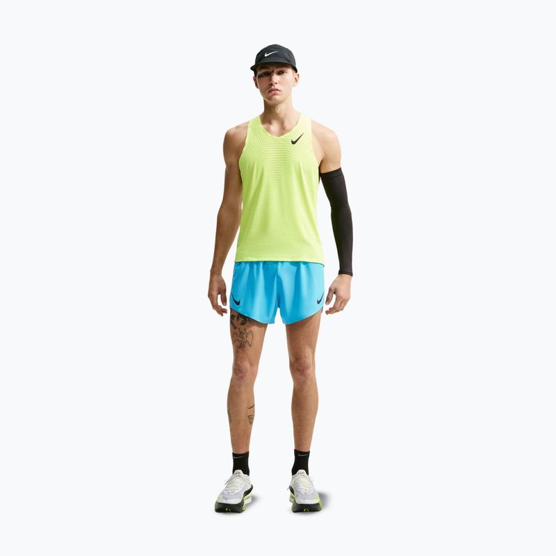Pánské běžecké šortky Nike AeroSwift light current blue/black 2