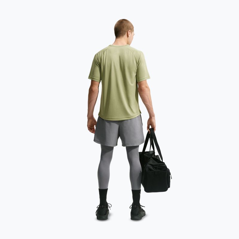Pánské tréninkové tričko Nike Flex dusty olive/black 3