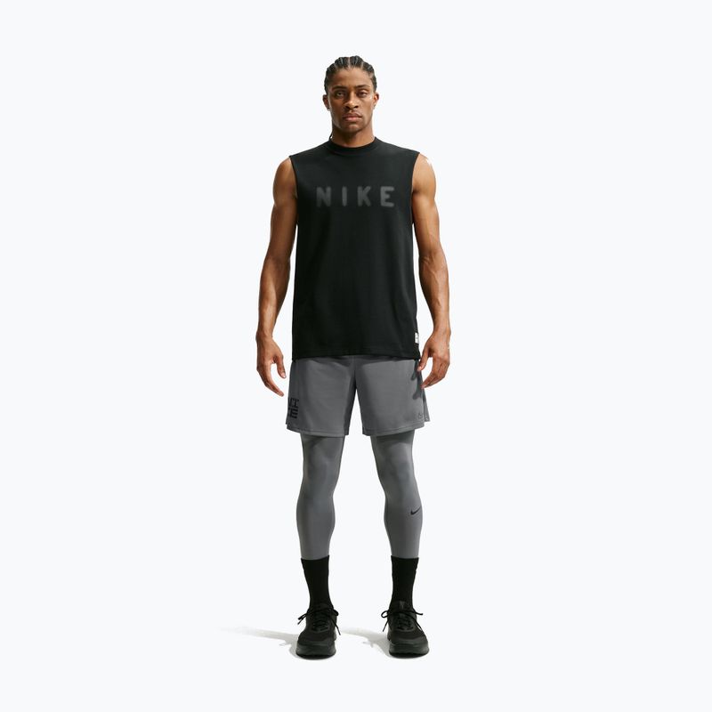 Pánské tréninkové šortky Nike Flex smoke grey/black 2