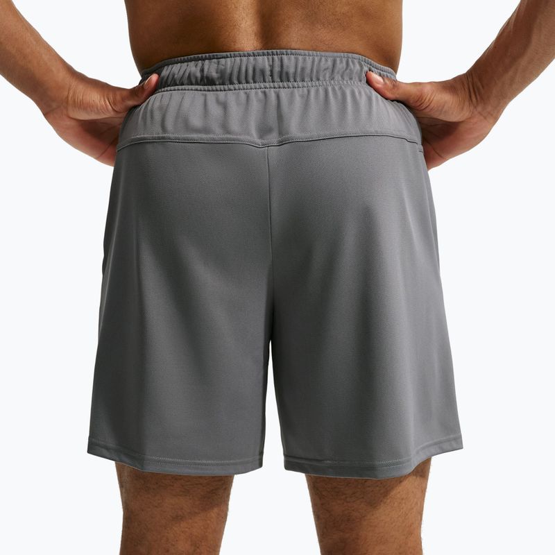 Pánské tréninkové šortky Nike Flex smoke grey/black 4