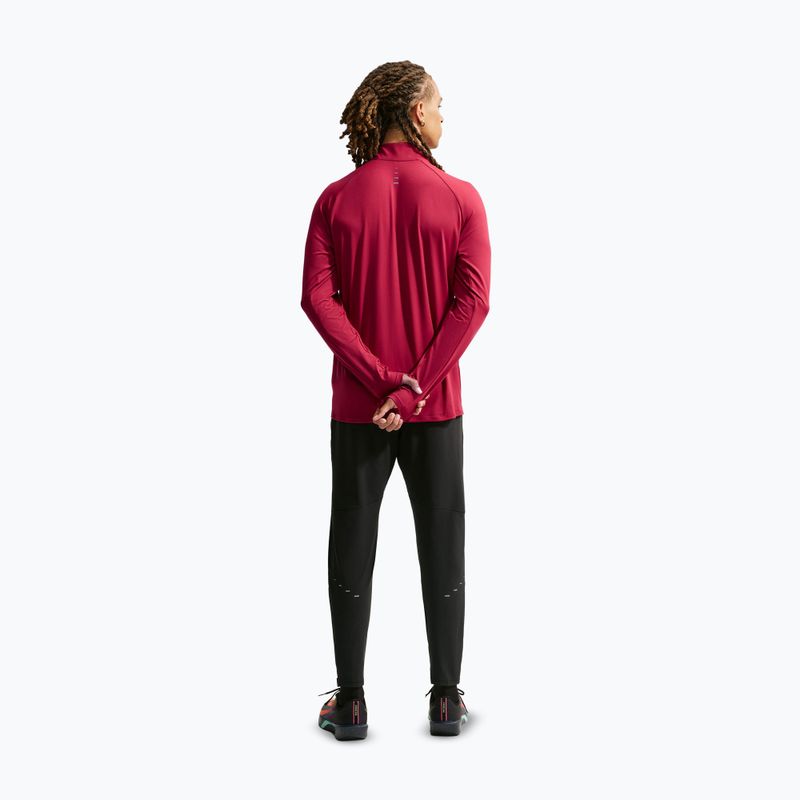 Pánská běžecká mikina Nike Stride 1/4 Zip Dri-Fit tough red 3