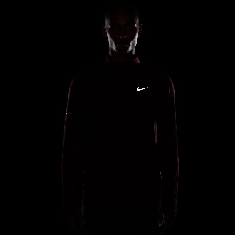 Pánská běžecká mikina Nike Stride 1/4 Zip Dri-Fit tough red 7
