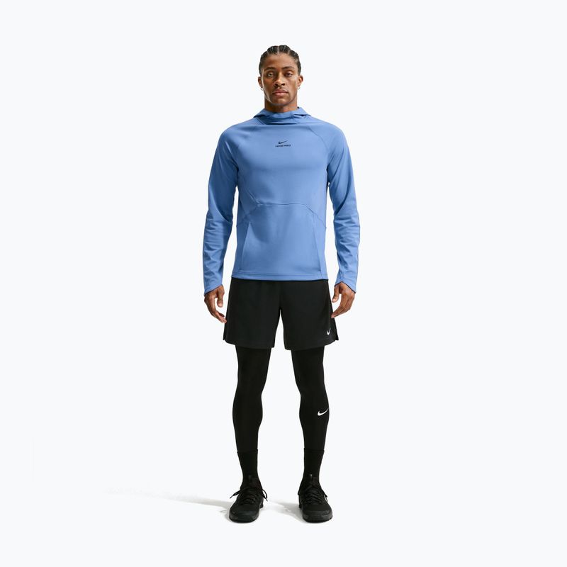 Pánská tréninková mikina Nike Pro Indigo Storm/Black 2