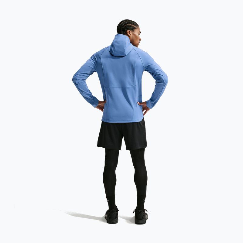 Pánská tréninková mikina Nike Pro Indigo Storm/Black 3