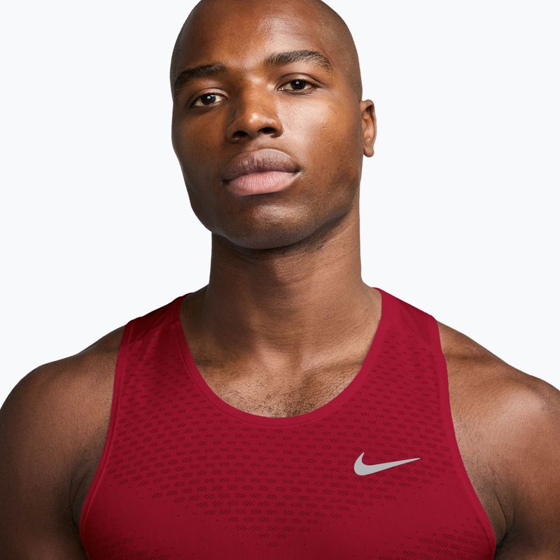 Pánské běžecké tričko Nike Stride tough red 3