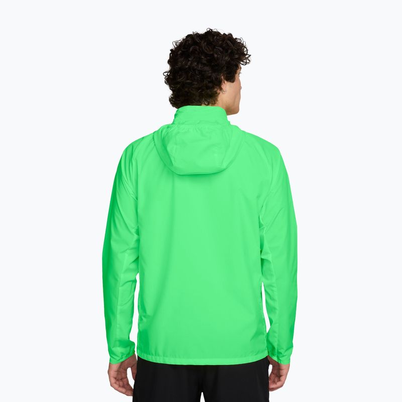 Pánská běžecká bunda Nike Miler illusion green 2