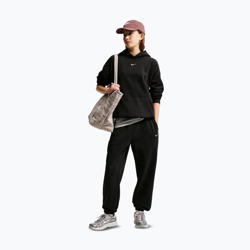 Dětské kalhoty Nike Sportswear Studio Fleece black/white 2