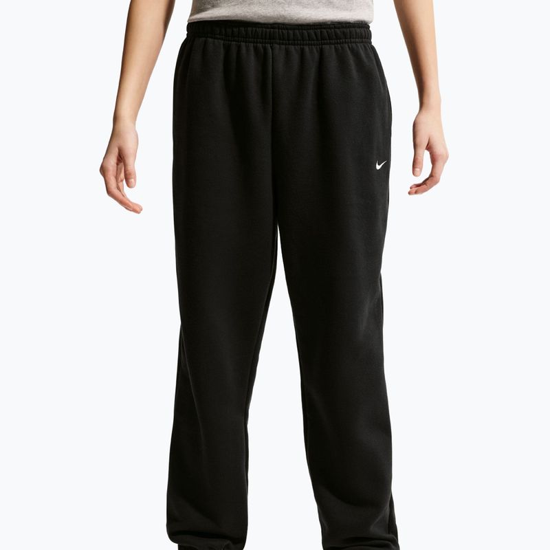Dětské kalhoty Nike Sportswear Studio Fleece black/white 4