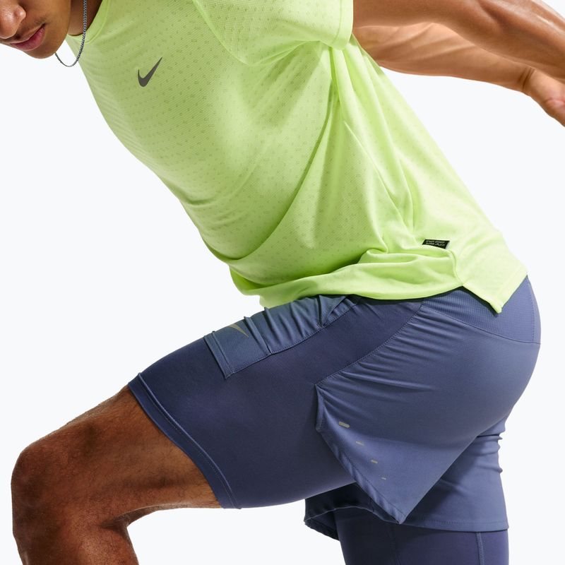 Pánské běžecké šortky Nike Stride diffused blue 4