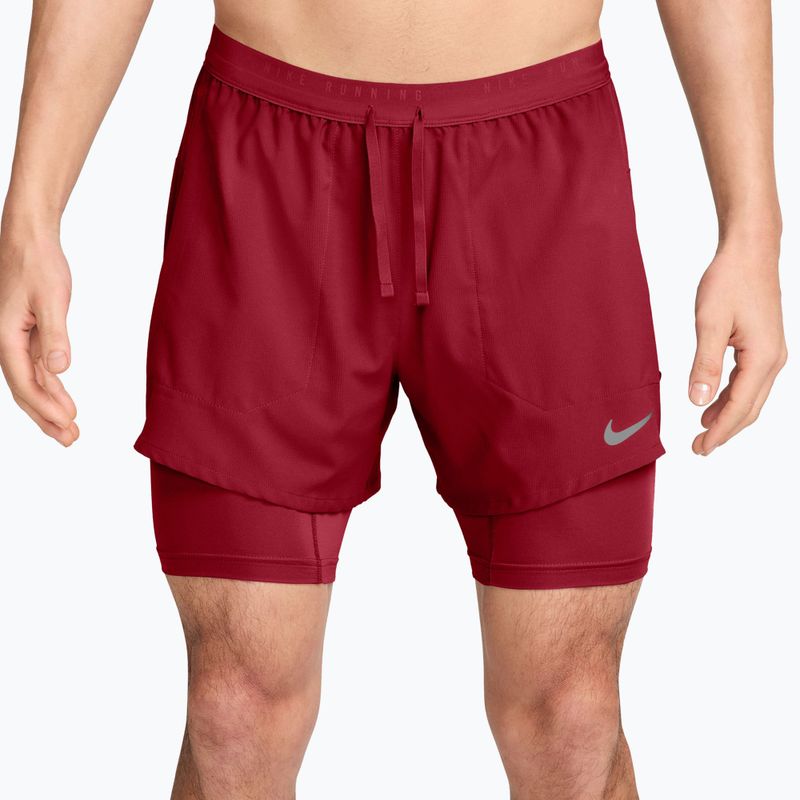 Pánské běžecké šortky Nike Stride tough red