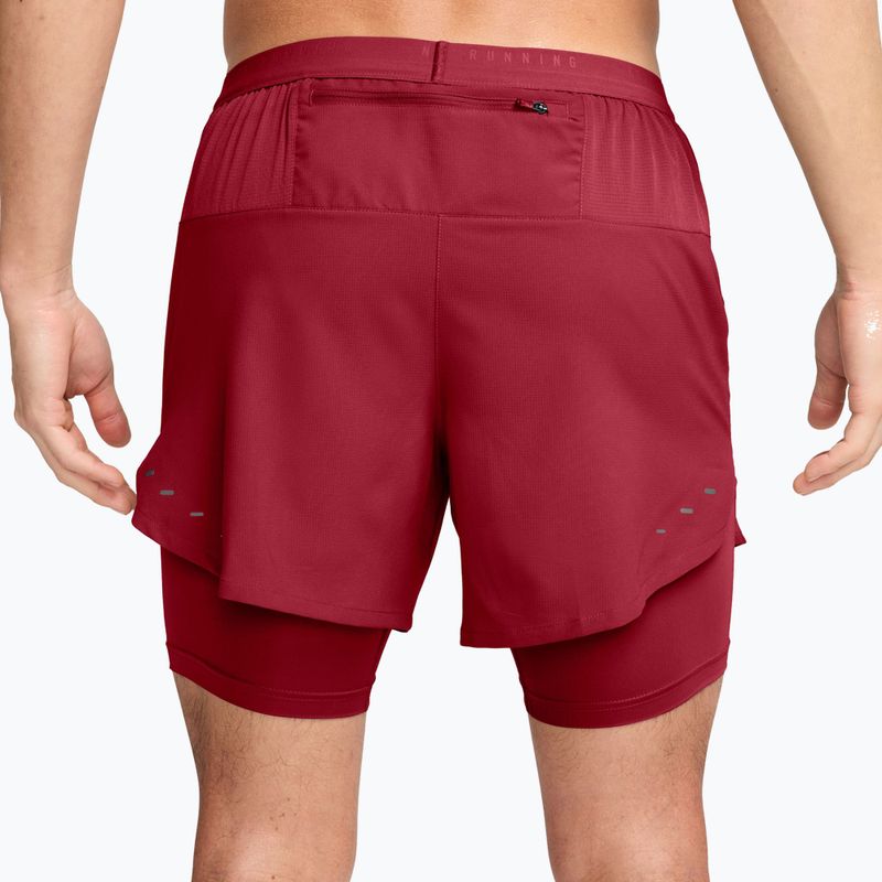 Pánské běžecké šortky Nike Stride tough red 2