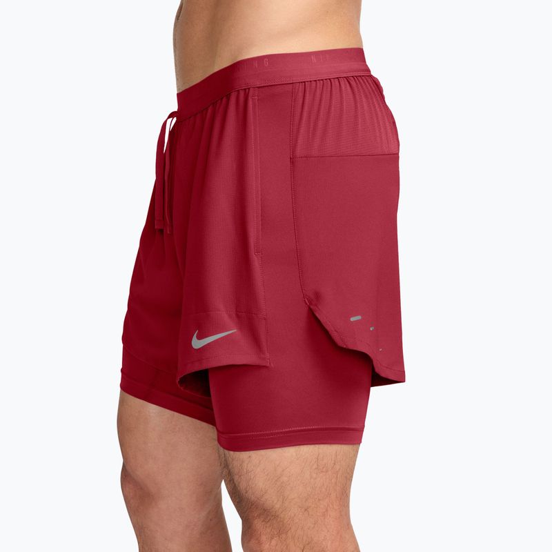 Pánské běžecké šortky Nike Stride tough red 3