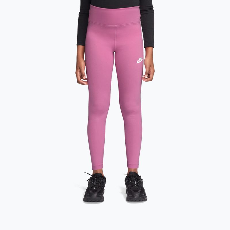 Dětské legíny Nike Sportswear Classic playful pink/white