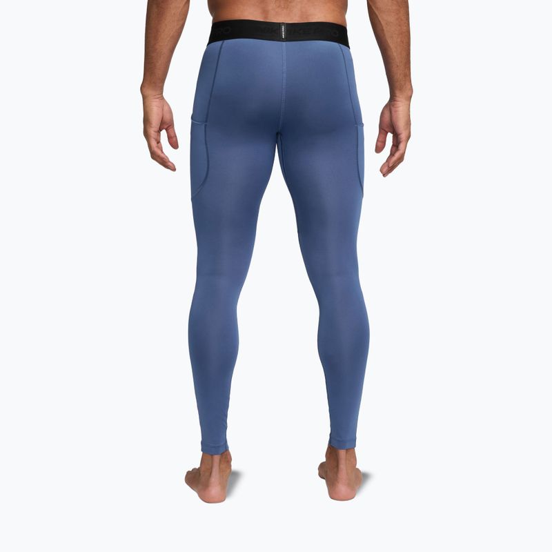 Pánské legíny Nike Pro indigo storm/black 2