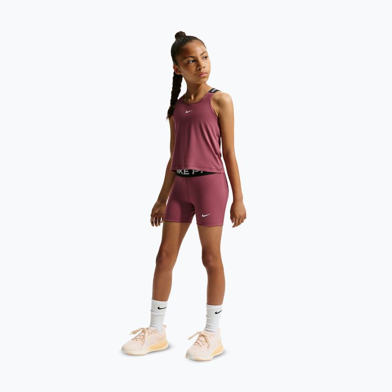Dětské šortky Nike Pro pink smoke/white 2