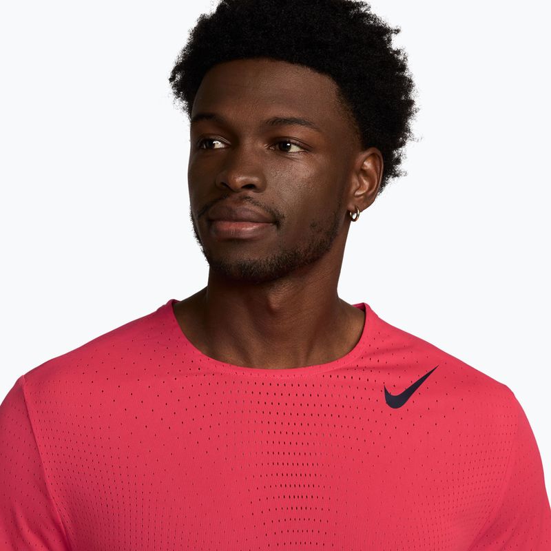Pánské běžecké tričko Nike AeroSwift fusion red/black 3