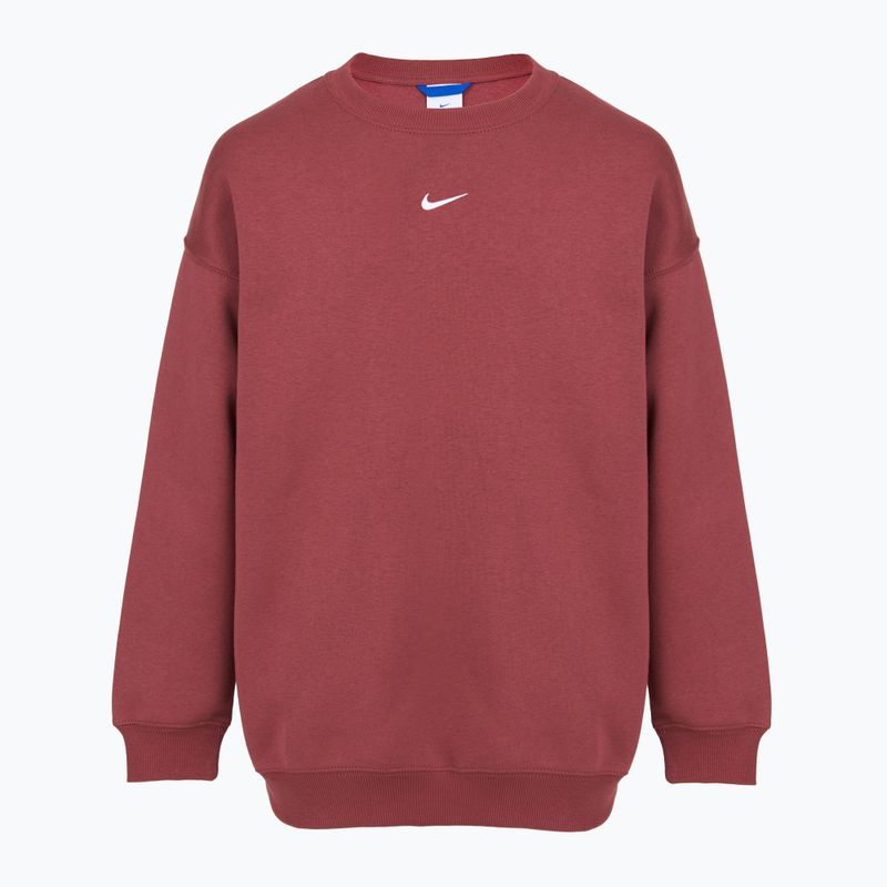 Dětská mikina Nike Sportswear Studio pink smoke/white 7