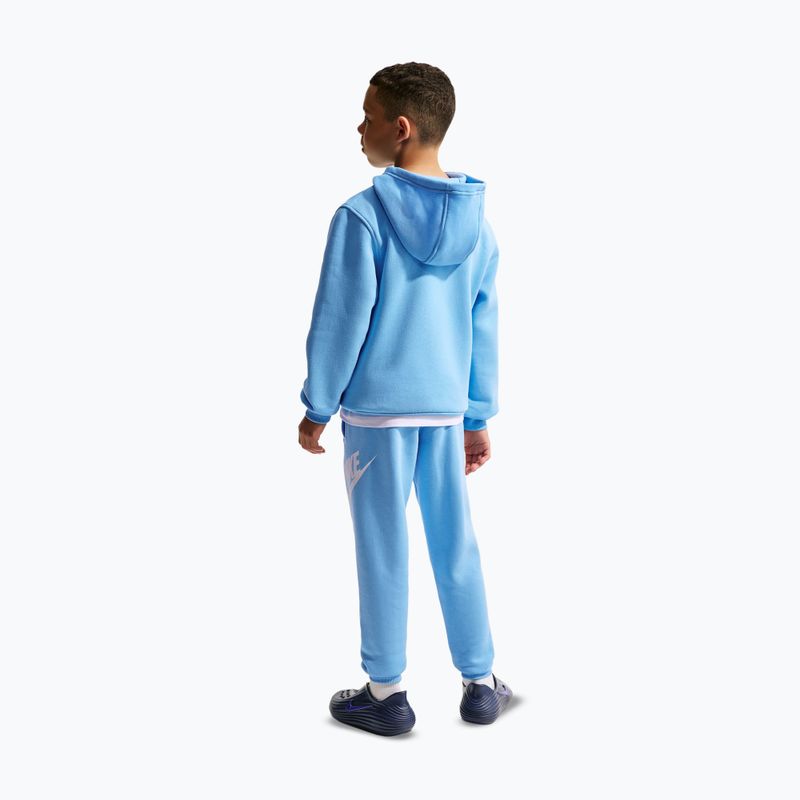Dětská mikina Nike Sportswear Club Fleece football blue/white 3