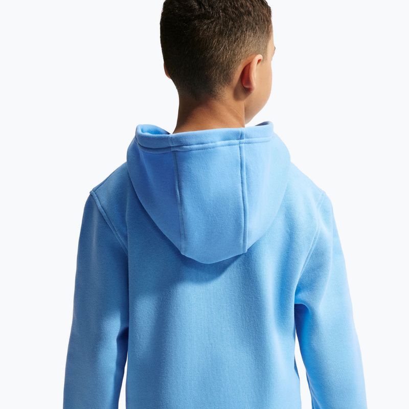 Dětská mikina Nike Sportswear Club Fleece football blue/white 5
