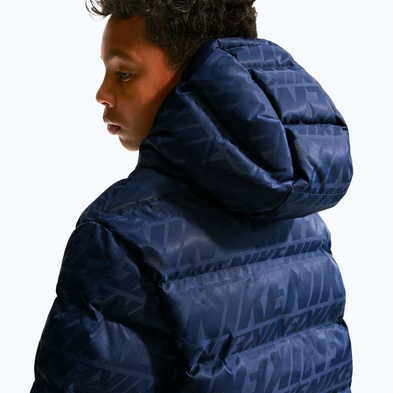 Dětská zateplená bunda  Nike Sportswear "All Day Play" midnight navy/white 6