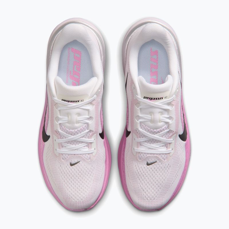 Dámské běžecké boty Nike Pegasus 42 white/light magenta/bleached lilac/black 5