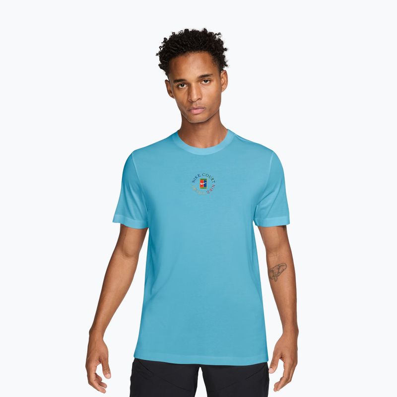 Polo tričko Nike Court Dri-Fit Blue Gaze