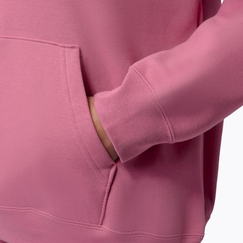 Dámská mikina Jordan Fleece Hoodie desert berry/white 7