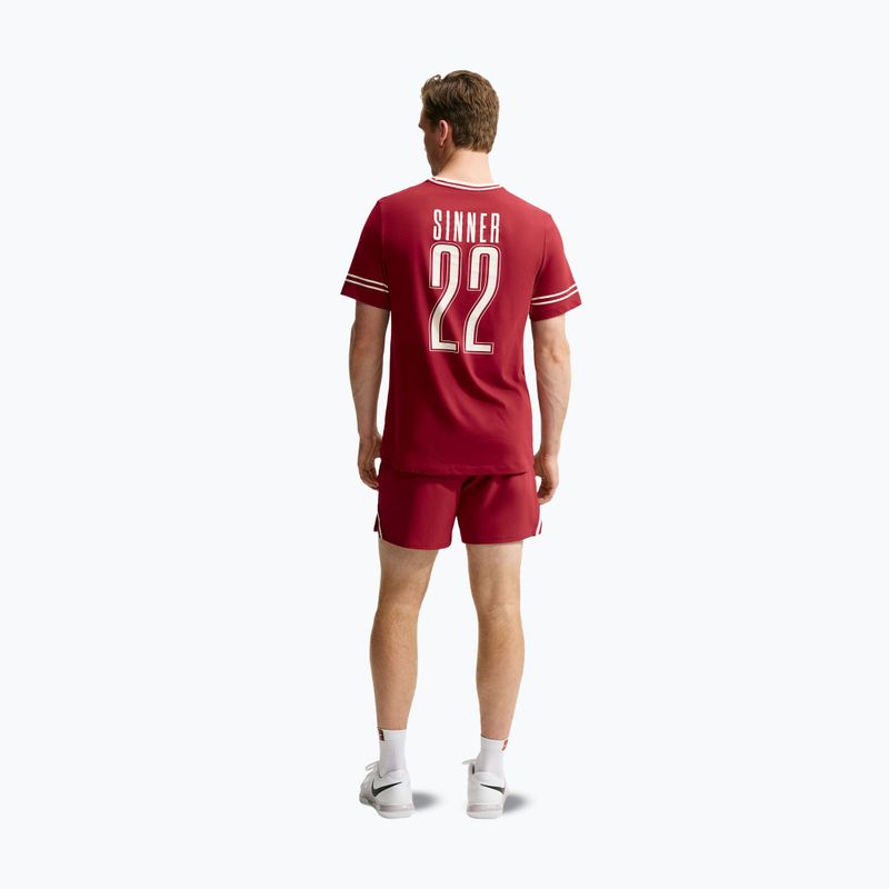 Polo tričko Nike Court Dri-Fit Team Red 3